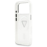 Husa de protectie Guess IML Gradient Triangle Logo MagSafe (GUHMP17LHGTMLCGT) compatibil cu iPhone 17 Pro, Transparent