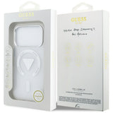 Husa de protectie Guess IML Gradient Triangle Logo MagSafe (GUHMP17LHGTMLCGT) compatibil cu iPhone 17 Pro, Transparent