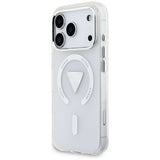 Husa de protectie Guess IML Gradient Triangle Logo MagSafe (GUHMP17LHGTMLCGT) compatibil cu iPhone 17 Pro, Transparent