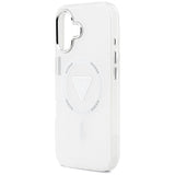Husa de protectie Guess IML Gradient Triangle Logo MagSafe (GUHMP17SHGTMLCGT) compatibil cu iPhone 17, Transparent