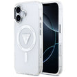 Husa de protectie Guess IML Gradient Triangle Logo MagSafe (GUHMP17SHGTMLCGT) compatibil cu iPhone 17, Transparent