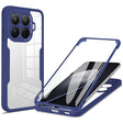 Folie de protectie Techsuit ColorVerse 360 Series + compatibil cu Xiaomi 15T Pro, Albastru