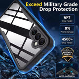 Folie de protectie Techsuit ColorVerse 360 Series + compatibil cu Xiaomi 15T, Albastru