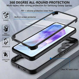 Folie de protectie Techsuit ColorVerse 360 Series + compatibil cu Xiaomi 15T, Negru