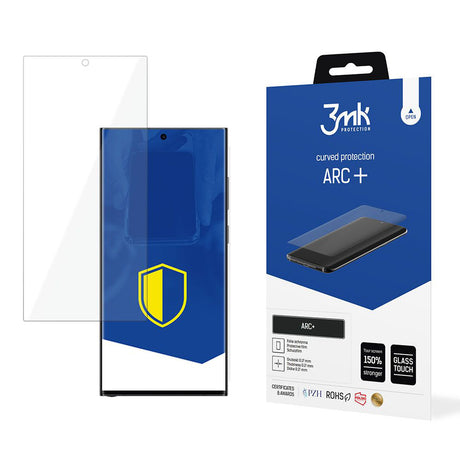 Folie de protectie 3mk ARC+ Protective Film compatibil cu Samsung Galaxy S24 Ultra, Transparent