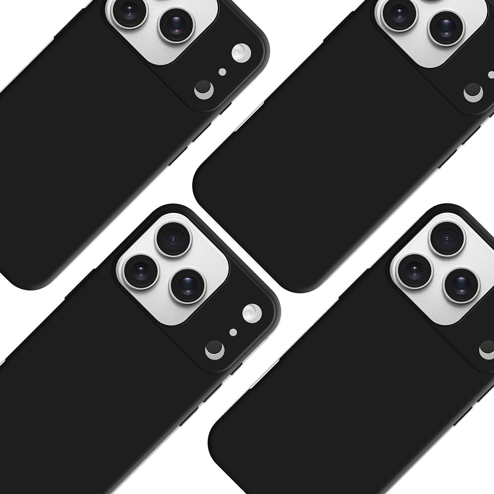 Husa de protectie 3mk Matt Pro compatibil cu iPhone 17, Negru