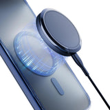 Husa de protectie 3mk Frosty MagCase compatibil cu iPhone 17 Pro, Alb