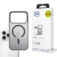 Husa de protectie 3mk Frosty MagCase compatibil cu iPhone 17 Pro, Negru