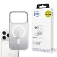 Husa de protectie 3mk Frosty MagCase compatibil cu iPhone 17 Pro Max, Alb