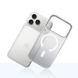 Husa de protectie 3mk Frosty MagCase compatibil cu iPhone 17 Pro Max, Alb