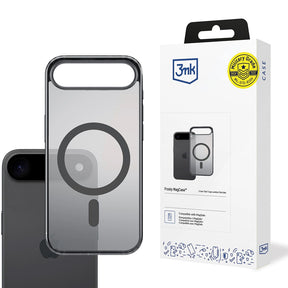 Husa de protectie 3mk Frosty MagCase compatibil cu iPhone 17 Air, Gri