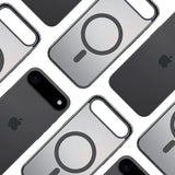 Husa de protectie 3mk Frosty MagCase compatibil cu iPhone 17 Air, Gri