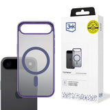 Husa de protectie 3mk Frosty MagCase compatibil cu iPhone 17 Air, Mov