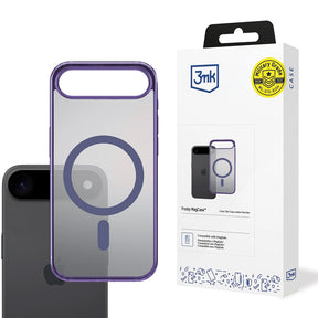 Husa de protectie 3mk Frosty MagCase compatibil cu iPhone 17 Air, Mov