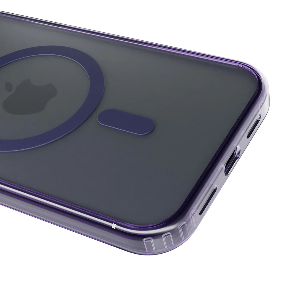 Husa de protectie 3mk Frosty MagCase compatibil cu iPhone 17 Air, Mov