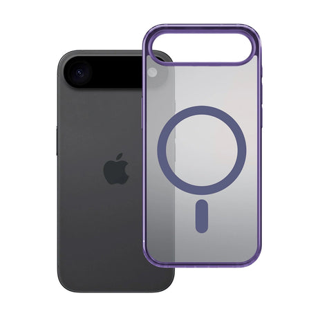 Husa de protectie 3mk Frosty MagCase compatibil cu iPhone 17 Air, Mov