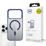 Husa de protectie 3mk Frosty compatibil cu iPhone 17 Pro / iPhone 18 Pro, Albastru