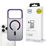 Husa de protectie 3mk Frosty MagCase compatibil cu iPhone 17 Pro Max, Mov