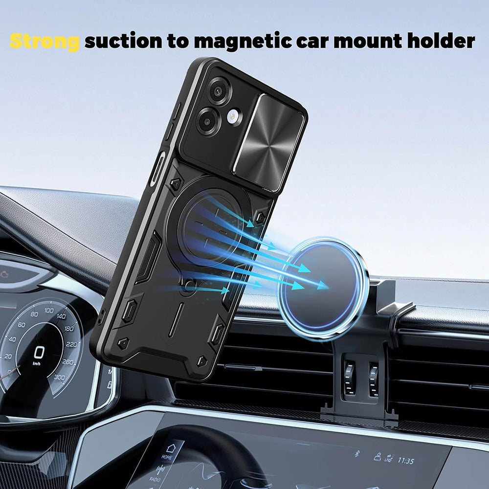 Husa de protectie Techsuit CamGuard Pro compatibil cu Samsung Galaxy A07 4G, Albastru