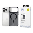 Husa de protectie 3mk Smoke MagCase compatibil cu iPhone 17 Pro, Negru