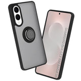 Husa de protectie Techsuit Glinth compatibil cu Samsung Galaxy S25 Edge, Negru
