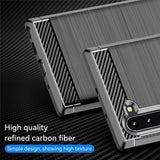 Husa de protectie Techsuit Carbon Silicone compatibil cu OnePlus 15, Negru