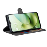 Husa de protectie Techsuit Diary Book compatibil cu Motorola Moto G06, Negru