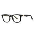 Techsuit Anti-Blue Light Glasses Reflex PC (2225), for Men, Square, TR90&Metal Frame, AC Lens, Negru
