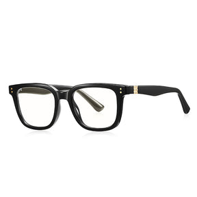 Techsuit Anti-Blue Light Glasses Reflex PC (2225), for Men, Square, TR90&Metal Frame, AC Lens, Negru