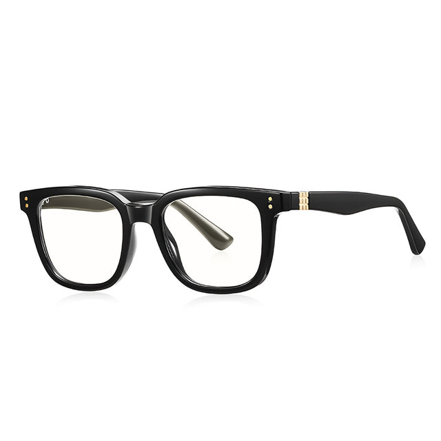 Techsuit Anti-Blue Light Glasses Reflex PC (2225), for Men, Square, TR90&Metal Frame, AC Lens, Negru
