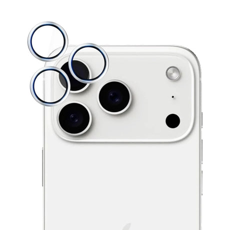 Folie de protectie 3mk Hardy Lens Protection Pro compatibil cu iPhone 17 Pro / iPhone 17 Pro Max, Argintiu