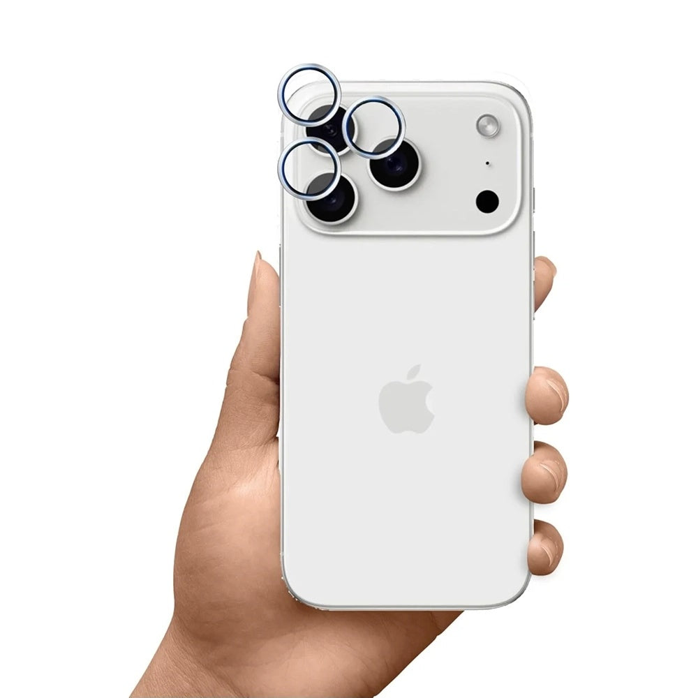 Folie de protectie 3mk Hardy Lens Protection Pro compatibil cu iPhone 17 Air, Argintiu
