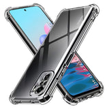 Husa de protectie Techsuit Shockproof Clear Silicone compatibil cu Xiaomi Redmi Note 10 4G / Note 10S / Poco M5s, Transparent