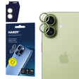 Folie de protectie 3mk Hardy Lens Protection Pro compatibil cu iPhone 17, Verde Deschis