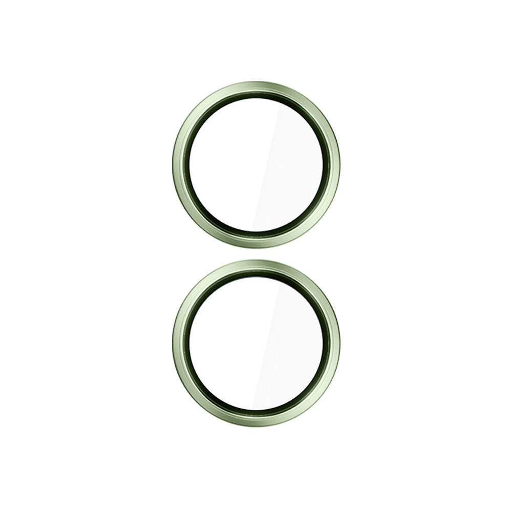 Folie de protectie 3mk Hardy Lens Protection Pro compatibil cu iPhone 17, Verde Deschis