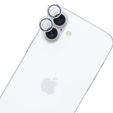 Folie de protectie 3mk Hardy Lens Protection Pro compatibil cu iPhone 17, Argintiu