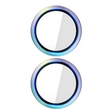 Folie de protectie 3mk Hardy Lens Protection Pro compatibil cu iPhone 17, Curcubeu