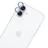 Folie de protectie 3mk Hardy Lens Protection Pro compatibil cu iPhone 17, Curcubeu