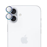 Folie de protectie 3mk Hardy Lens Protection Pro compatibil cu iPhone 17, Curcubeu