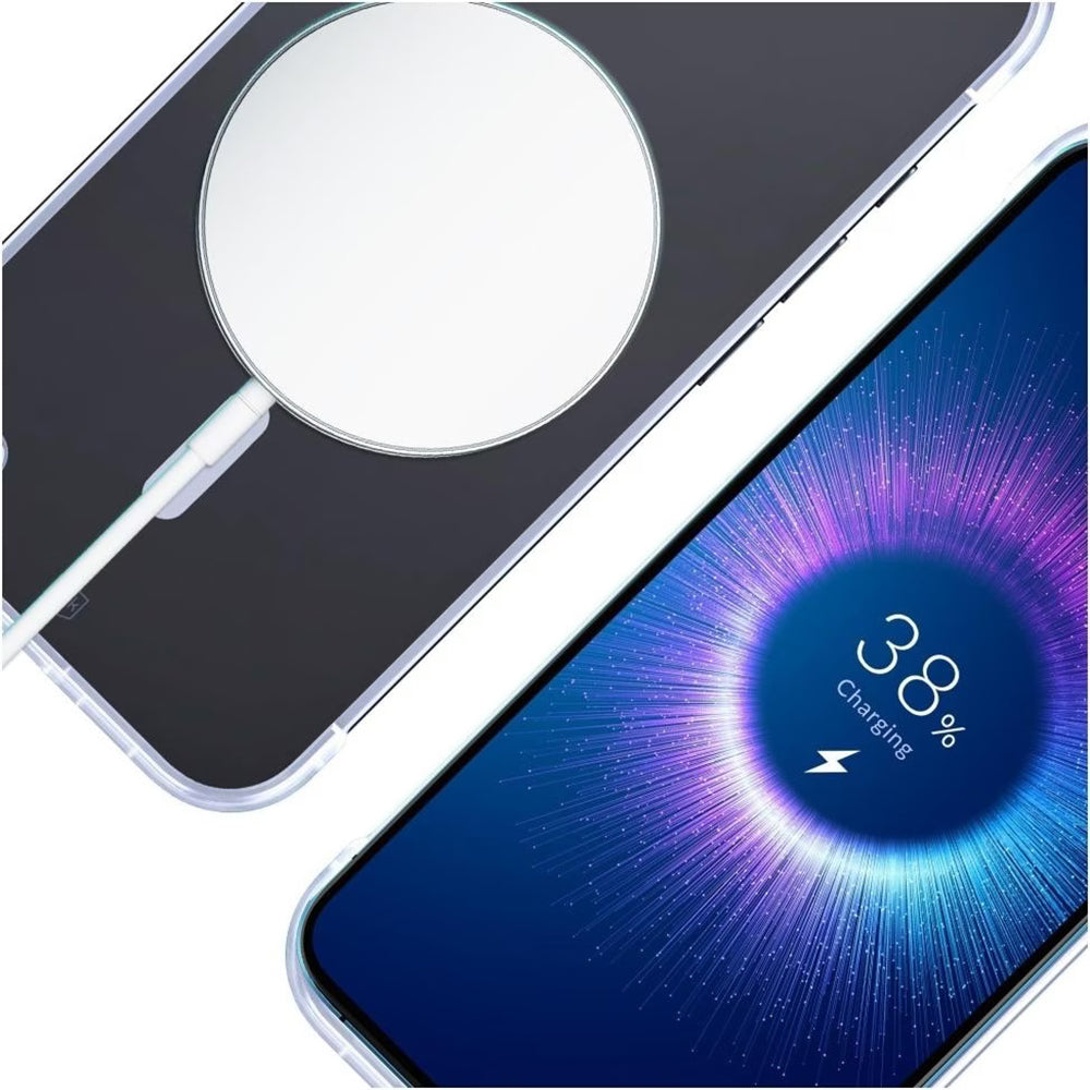 Husa de protectie 3mk Just20g MagCase compatibil cu iPhone 17, Transparent