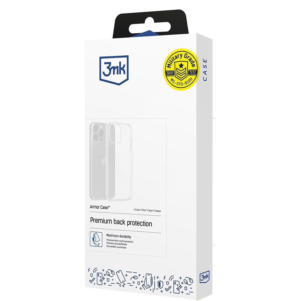 Husa de protectie 3mk Armor compatibil cu Google Pixel 9 Pro XL, Transparent