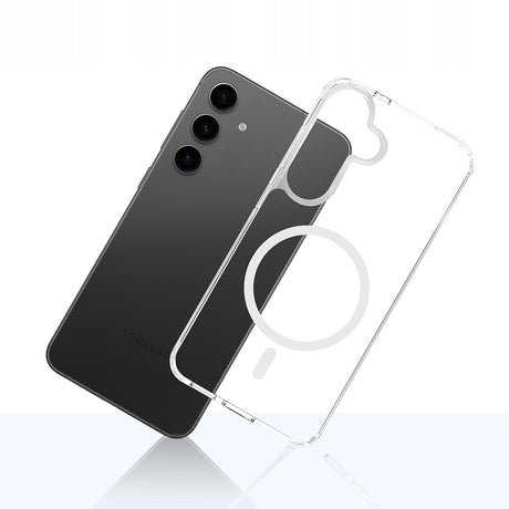 Husa de protectie 3mk Armor MagCase compatibil cu Samsung Galaxy A17 5G / A17 4G, Transparent