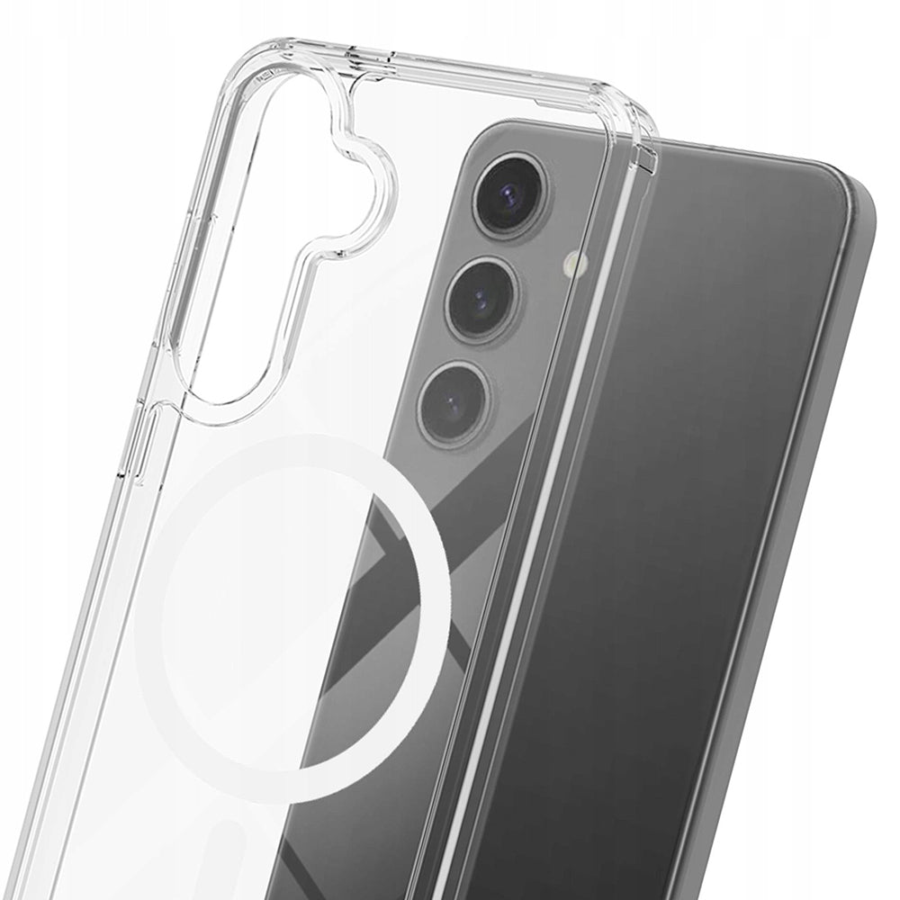 Husa de protectie 3mk Armor MagCase compatibil cu Samsung Galaxy A17 5G / A17 4G, Transparent