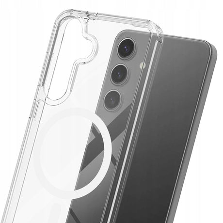 Husa de protectie 3mk Armor MagCase compatibil cu Samsung Galaxy A17 5G / A17 4G, Transparent