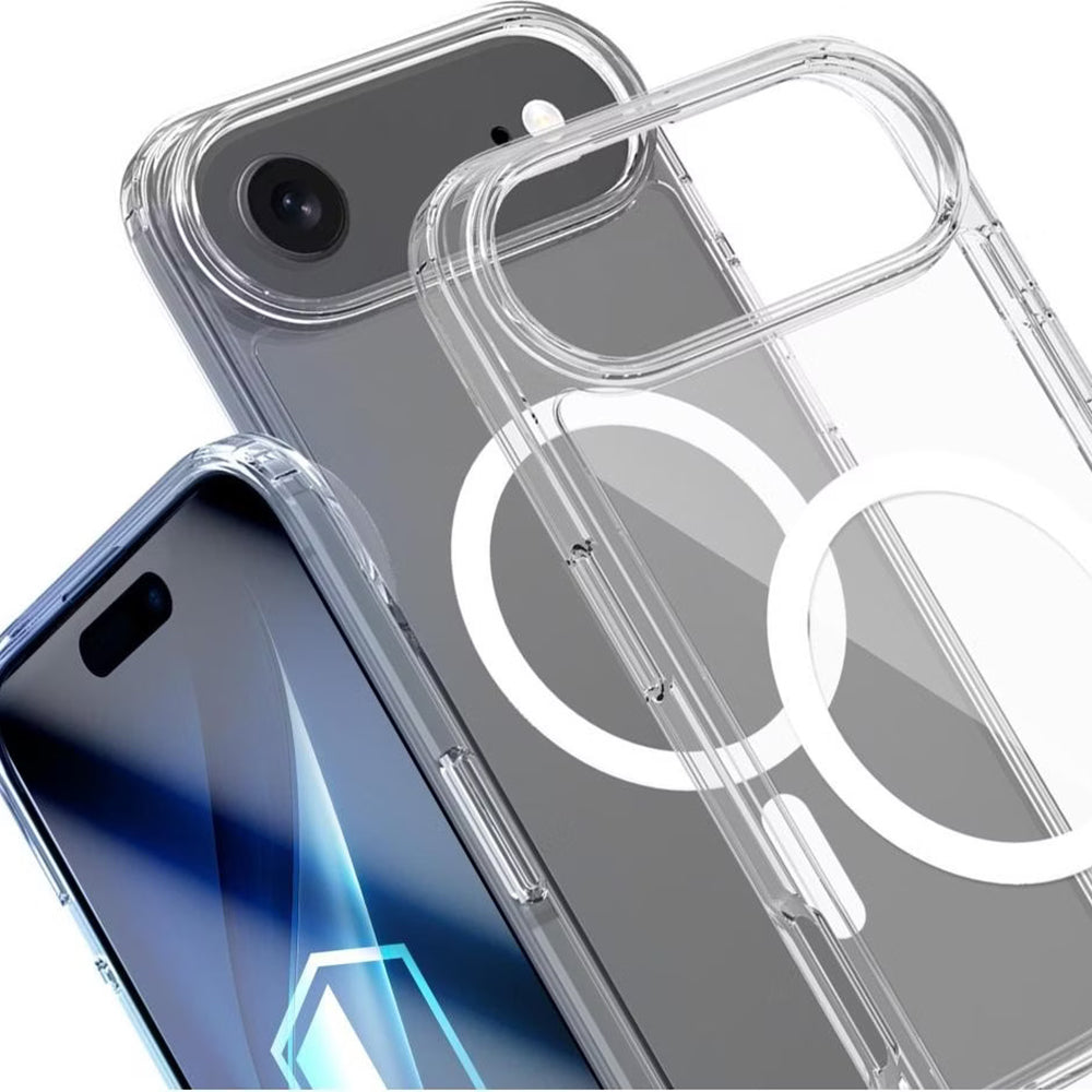Husa de protectie 3mk Armor MagCase compatibil cu iPhone 17 Air, Transparent
