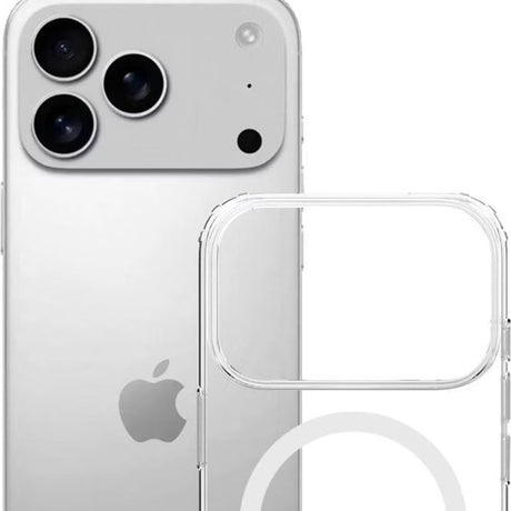 Husa de protectie 3mk Armor MagCase compatibil cu iPhone 17 Pro, Transparent