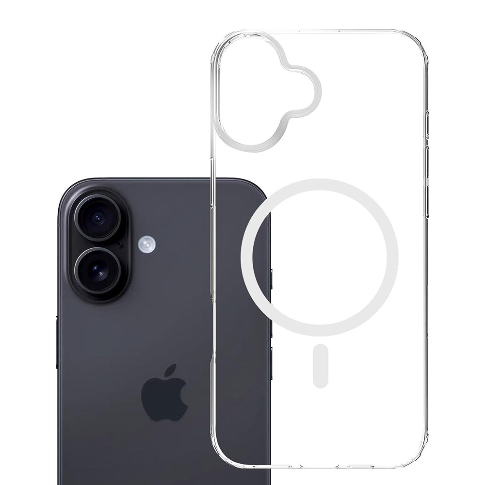 Husa de protectie 3mk Armor MagCase compatibil cu iPhone 17, Transparent