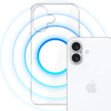 Husa de protectie 3mk Clear MagCase compatibil cu iPhone 17, Transparent