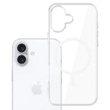 Husa de protectie 3mk Clear MagCase compatibil cu iPhone 17, Transparent