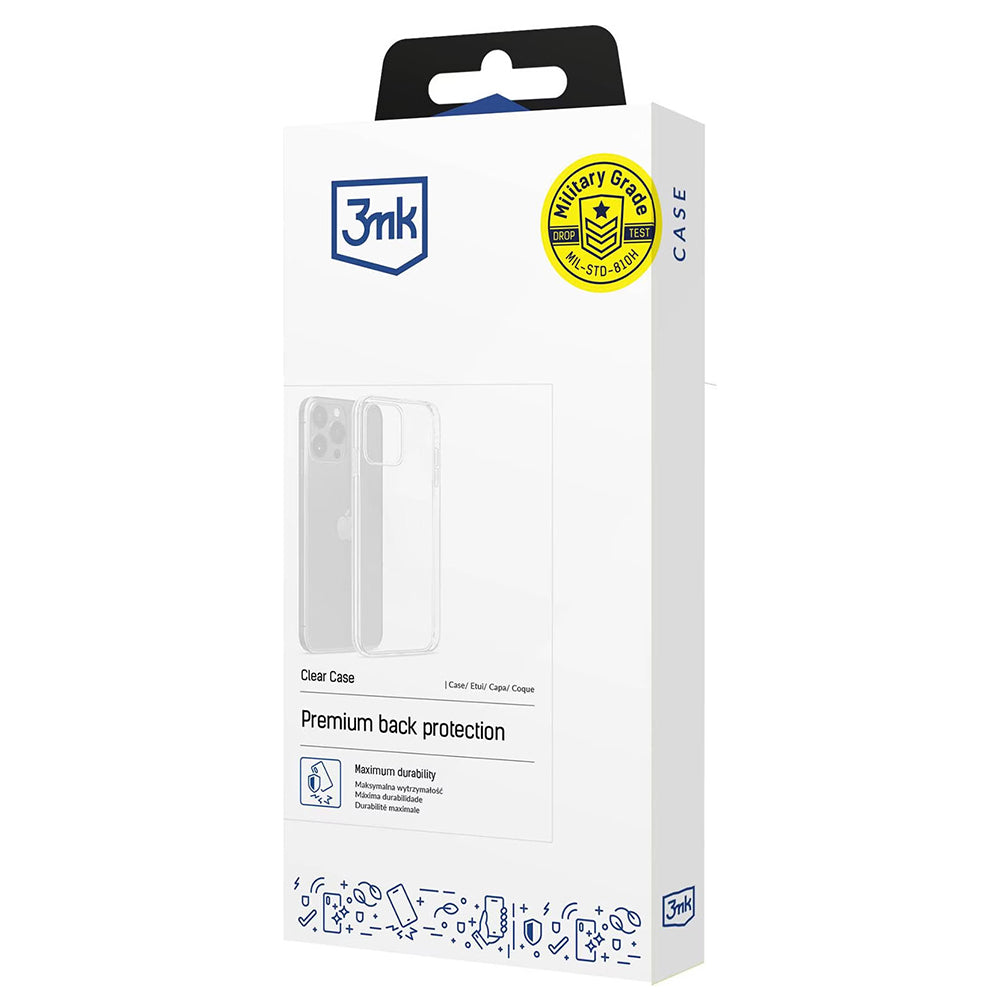 Husa de protectie 3mk Clear compatibil cu Xiaomi Redmi 14C, Transparent